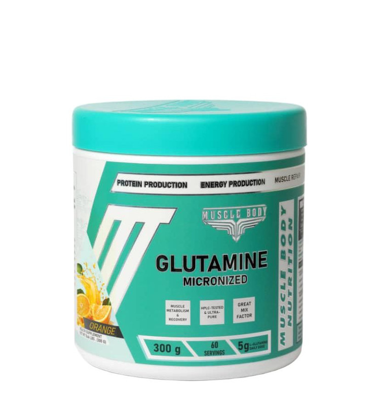 گلوتامین300گرمی ماسل بادی muscle body