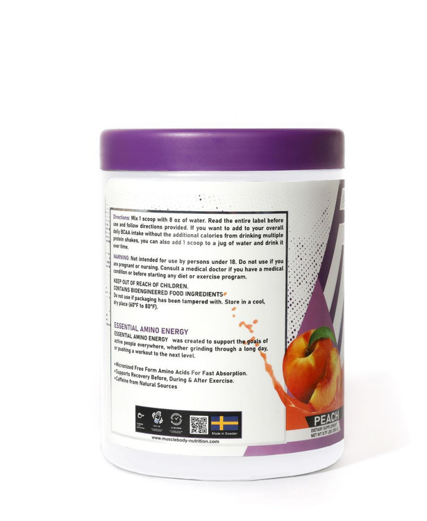 آمینو انرژی پودری 350G ماسل بادی ناتریشن muscle body nutrition