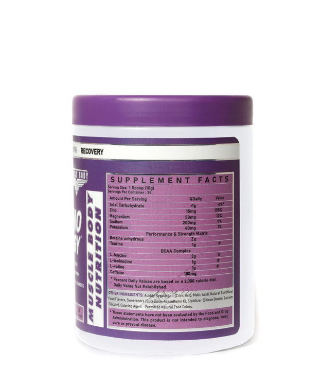 آمینو انرژی پودری 350G ماسل بادی ناتریشن muscle body nutrition