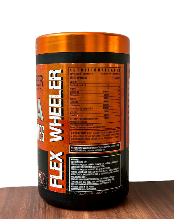 BCAA پودری ۴۲۰گرمی فلکس ویلر FELEX WHEELER