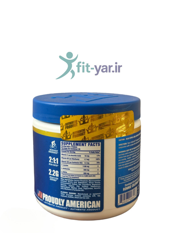 BCAA XS قرصی ۲۰۰عددی رونی کلمن RC