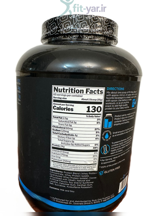 پروتئین وی 100%رول وان