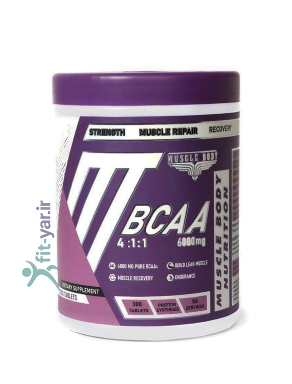 BCAA 6000mg 4:1:1ماسل بادی ناتریشن