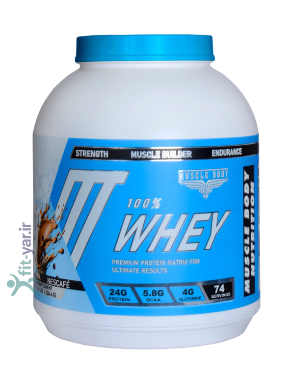 پروتئین وی 2264Gنسکافه ماسل بادی muscle body