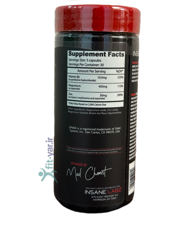 زد ام ای اینسن لبزZMA