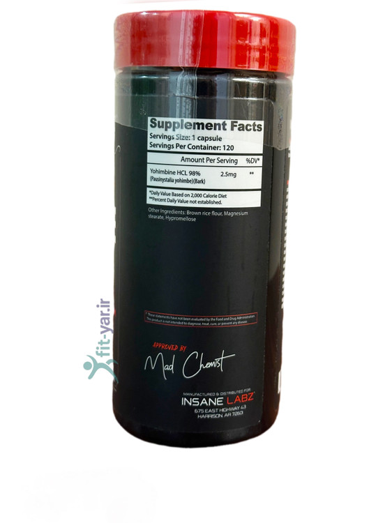 یوهیمبین اینسن لبز HCL YOHIMBINE